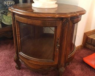 viewing light inside of table..