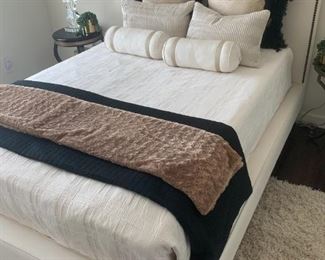 Ballard Designs Bed $650 https://www.ballarddesigns.com/giselle-untufted-queen-bed/furniture/bedroom/beds-daybeds-headboards/569835?isCrossSell=true&strategy=866&gtmPageName=May%20We%20Suggest-PDP