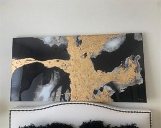 'Smoke' on canvas $200