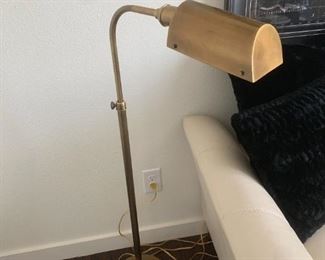 Brass Pharmacy Floor Lamp $40