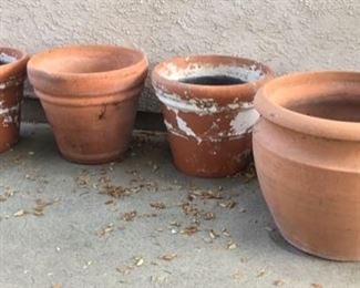 Some large pots and we have more! 