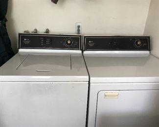 Maytag washer and (gas) dryer