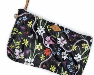 Signed MZ WALLACE NEW YORK Floral Clutch Purse
