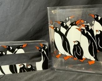 Lot 2 Penguin Themed Accessories
