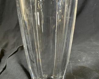 ORREFORS Cut Crystal Swedish Glass Vase
