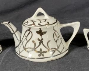 Antique ZS & Co Porcelain Tea Set
