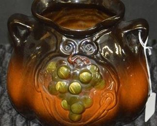 3642 - Weller Art Pottery Double Handle Vase