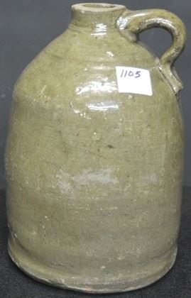 1105 - (1) Gallon Alkaline Glaze - Randolph County - Late 1800's