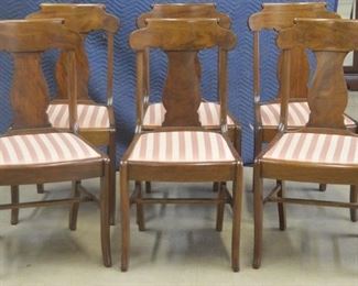 4602 - (6) Empire Mahogany Dining Chairs
