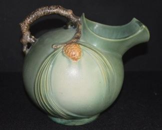 8067 - Roseville Pine cone Pitcher