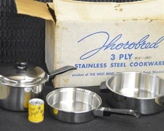213 - "New" Stainless West Bend Cookware
