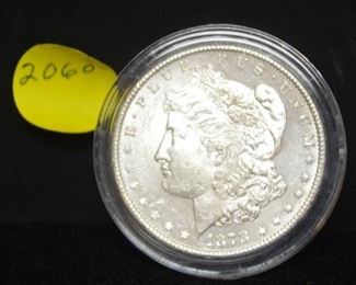 2060 - 1878-S Morgan Silver Dollar - Uncirculated
