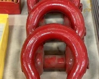 Located in: Carson City, NV
MFG Crosby
25 Ton Shackles
**Sold as is Where is**