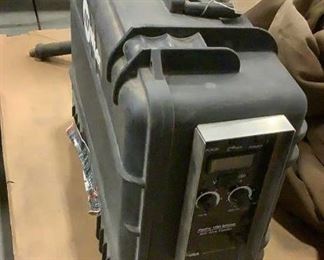 Located in: Carson City, NV
MFG Miller
Model PipePro 12RC Suitcase
Power (V-A-W-P) 40V
Wire Feeder
**Sold as is Where is**
Tested Works