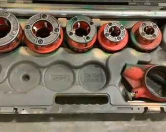 Located in: Carson City, NV
MFG Ridgid
Pipe Threader Set
1/2" to 2"
**Sold as is Where is**