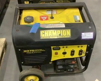 Located in: Carson City, NV
MFG Champion
7500 Watt Generator
Hours - THU
Gas Powered
**Sold as is Where is**
Tested Works