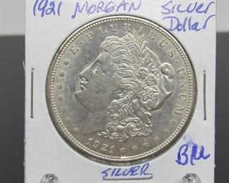 Yr: 1921 - D
Denomination Morgan Silver Dollar
Located in: Chattanooga, TN
D Mint
*Coin Grading and Markings on Protective Covers are Not Verified or Certified*
KWM-42