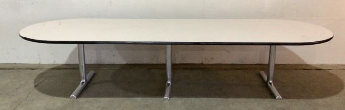 Located in: Chattanooga, TN
Conference Table
Size (WDH) 144"W x 48"D x 29-1/2"H
**Sold as is Where is**