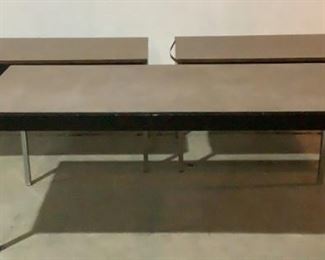 Located in: Chattanooga, TN
Folding Tables
(1) 72"W x 30"D x 29-1/2"H
(2) Folding Tables: 59-3/4"W x 23-3/4"D x 29"H
Trim is Peeling Off On One Of The Tables
**Sold As Is Where Is**