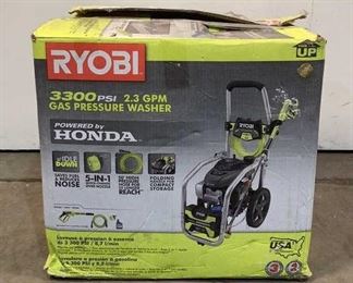 Located in: Chattanooga, TN
Condition "Return"
MFG Ryobi
3300PSI Gas Powered Pressure Washer
2.3GPM
**Sold As Is Where Is**

SKU: E-6-A