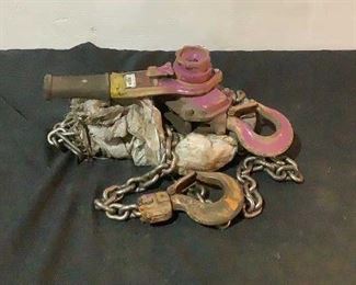 Located in: Chattanooga, TN
MFG Harrington
2 Ton Ratchet Hoists
**Sold As Is Where IS**

SKU: F-2-A