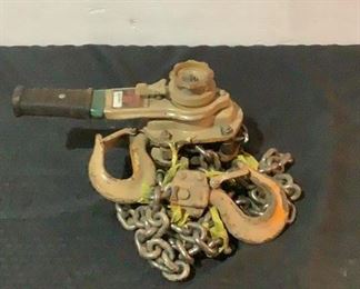 Located in: Chattanooga, TN
MFG Harrington
2 Ton Ratchet Hoists
**Sold As Is Where IS**

SKU: F-2-A