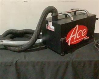 Ace Flux Extractor - Located in: Chattanooga, TN MFG Ace Model 73-201-95 Power (V-A-W-P) 120V - 60Hz - 14A