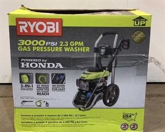 Located in: Chattanooga, TN
Condition "Return"
MFG Ryobi
3000PSI Gas Pressure Washer
2.3GPM
**Sold As Is Where Is**
SKU: P-1-A
Works