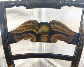 Antique hand painted Hitchcock chairs