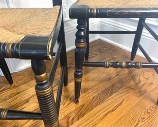 Antique hand painted Hitchcock chairs