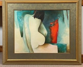 GAVEAU ART PRINT | framed under non-glare glass, 30 x 36 in. 