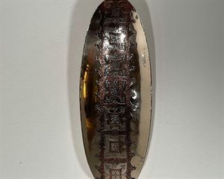 ETCHED METAL WALL HANGING | 8-1/4 in. 