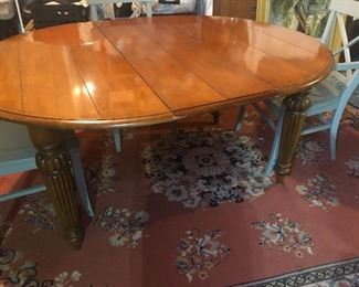 Dining Table Lexington Furniture (showing with leaf) $125 