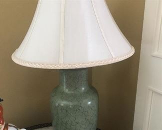 $50 Green  Lamp