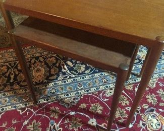 $50 Mid Century Modern Danish Teak Nesting Tables  (2 Tables)