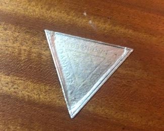 $50 Mid Century Modern Danish Teak Nesting Tables  (2 Tables)