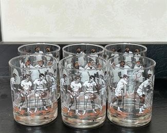 "THE FOREHAND" TENNIS LOW BALL | glasses with retro tennis screen print