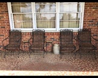Wrought Iron Porch Chairs