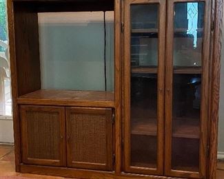 Wooden TV Media Cabinet 
