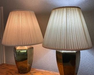 Pair of Tuscan Table Lamps 
