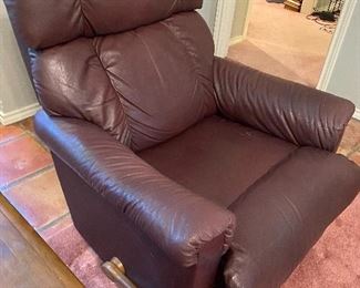 Very Nice Brown leather Chair 
