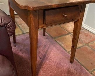 Wood Side Table 