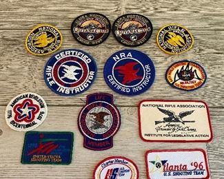 Lot of (13) NRA Patches