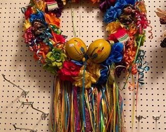 Just in time, two Fiesta wreaths 