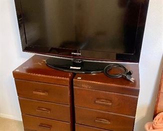 Chests are sold. 32 inch tv available at 75.00 