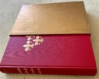 $75 - “Marguerite de Valois” by Alexandre Dumas; The Limited Editions Club NY, 1969; signed by the Illustrator Edy Legrand and numbered.