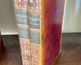 $50 - Henderson's Iceland Vols I and II.  By Ebenezer Henderson; Oliphant, Waugh and Innes, 1818