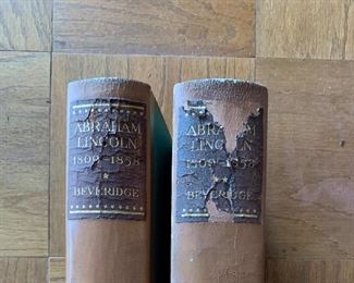 Abraham Lincoln, Albert Beveridge,  two volumes; Houghton Mifflin 1928
