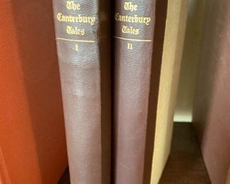 $40 - Set - Chaucer, The Canterbury Tales I and II