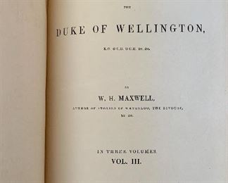 Detail; The Life of the Duke of Wellington, Vol III